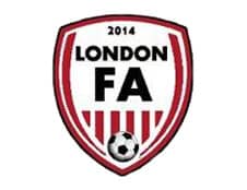 Logo of London FA, who Sloan Stone Design Supports.