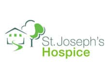 Logo of St. Joseph's Hospice, who Sloan Stone Design Supports.